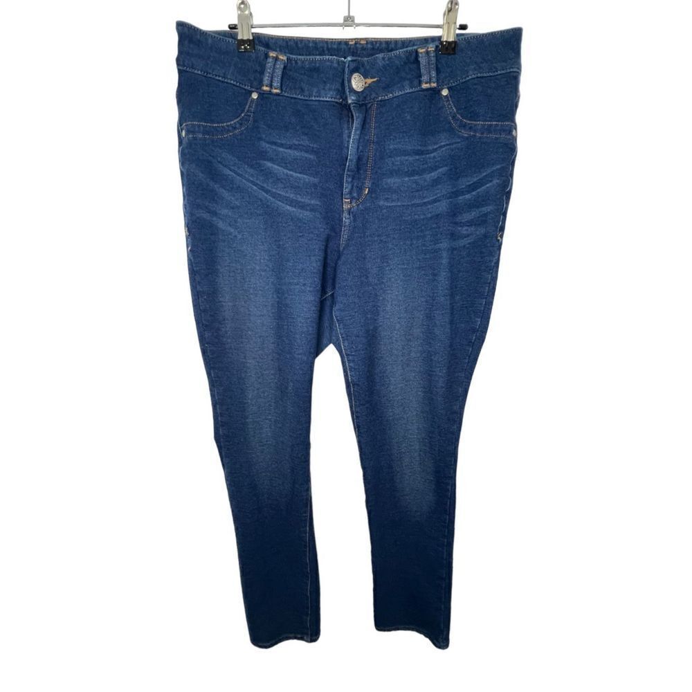 Lane Bryant Medium Wash Denim Stretchy Jeggings